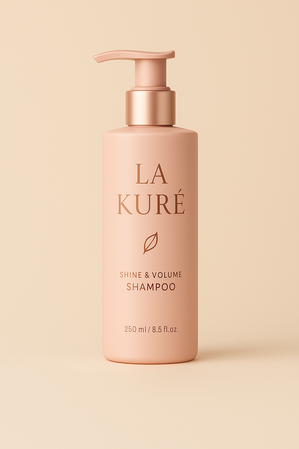 LA KURÉ Shine & Volume Shampoo bottle